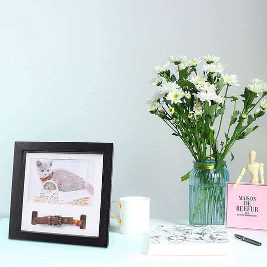 Dog Memorial Sentiment Frame,Pet Collar Frame Remembrance Sympathy Dog - Gifts-Australia