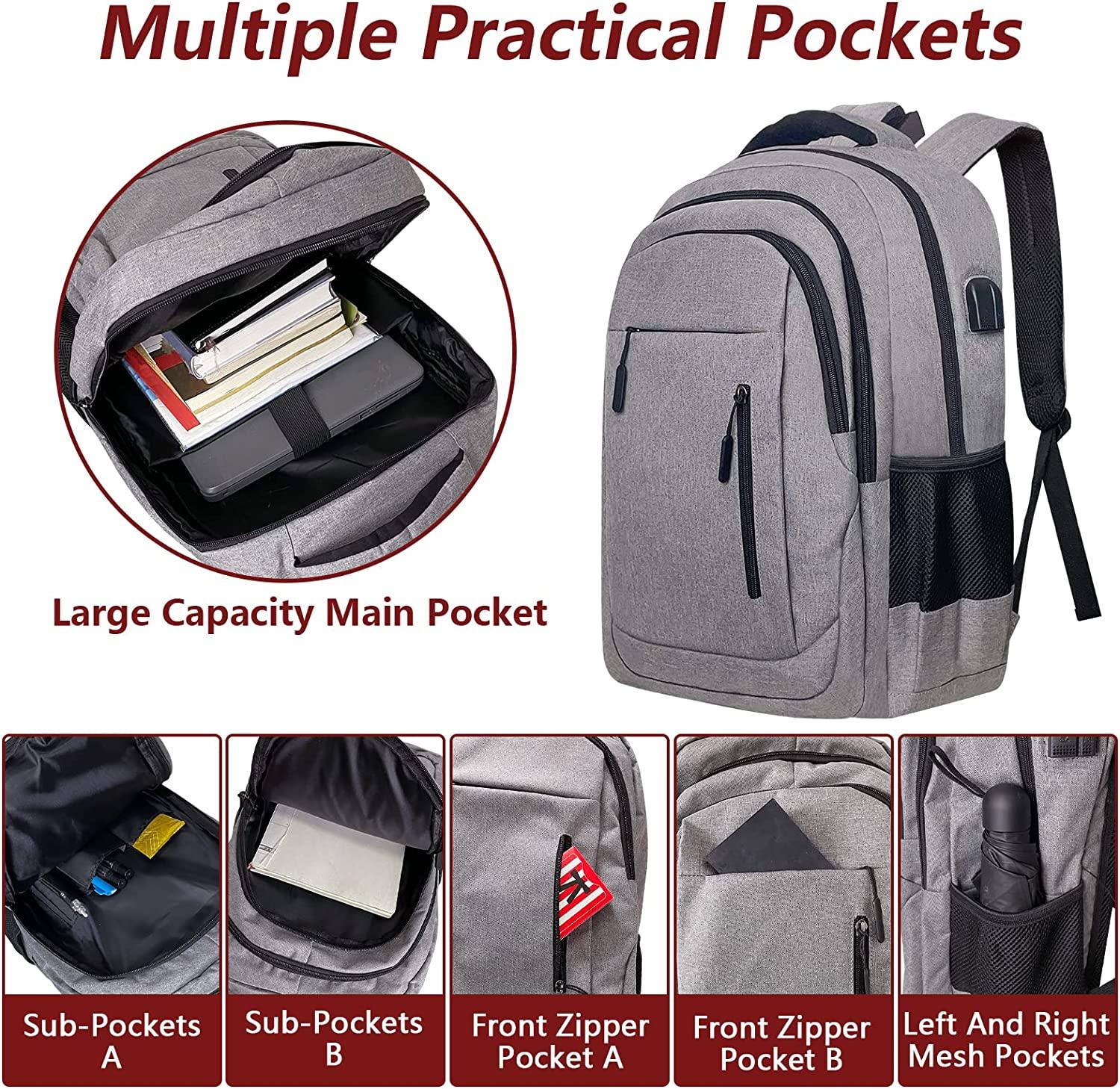 backpacks with laptop compartment australia Business Laptop Backpacks,Casual Computer Daypack School College Stude – Gifts Hub Australia