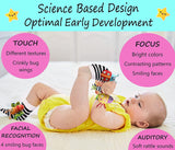 Baby Wrist Rattle & Foot Finder Socks ,Girls from 0-3-6 Months Old - Gifts-Australia