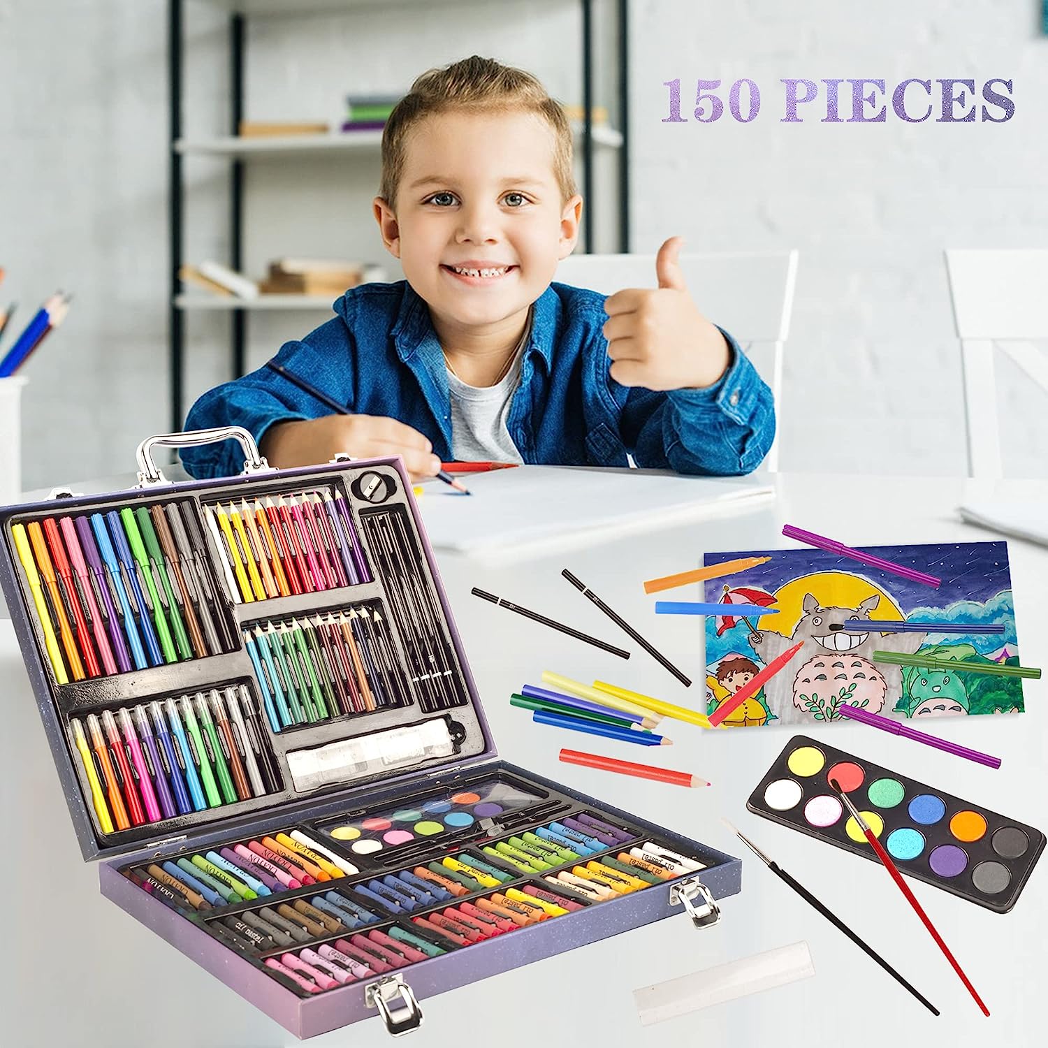 Art Supplies for Kids Girls Boys Teens KINSPORY 150 Piece Drawing Pai Gifts Hub Australia