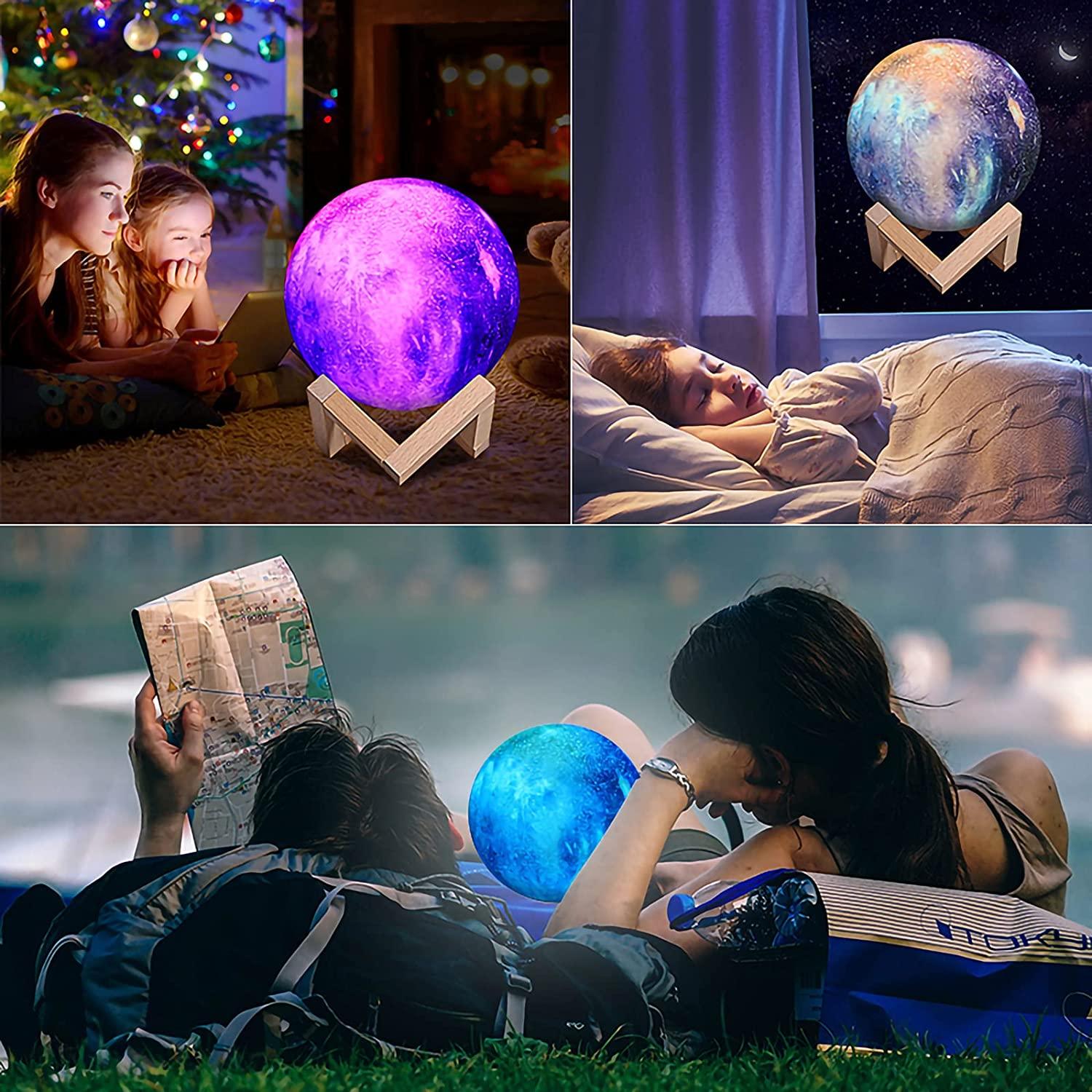 Kids moon sales night light