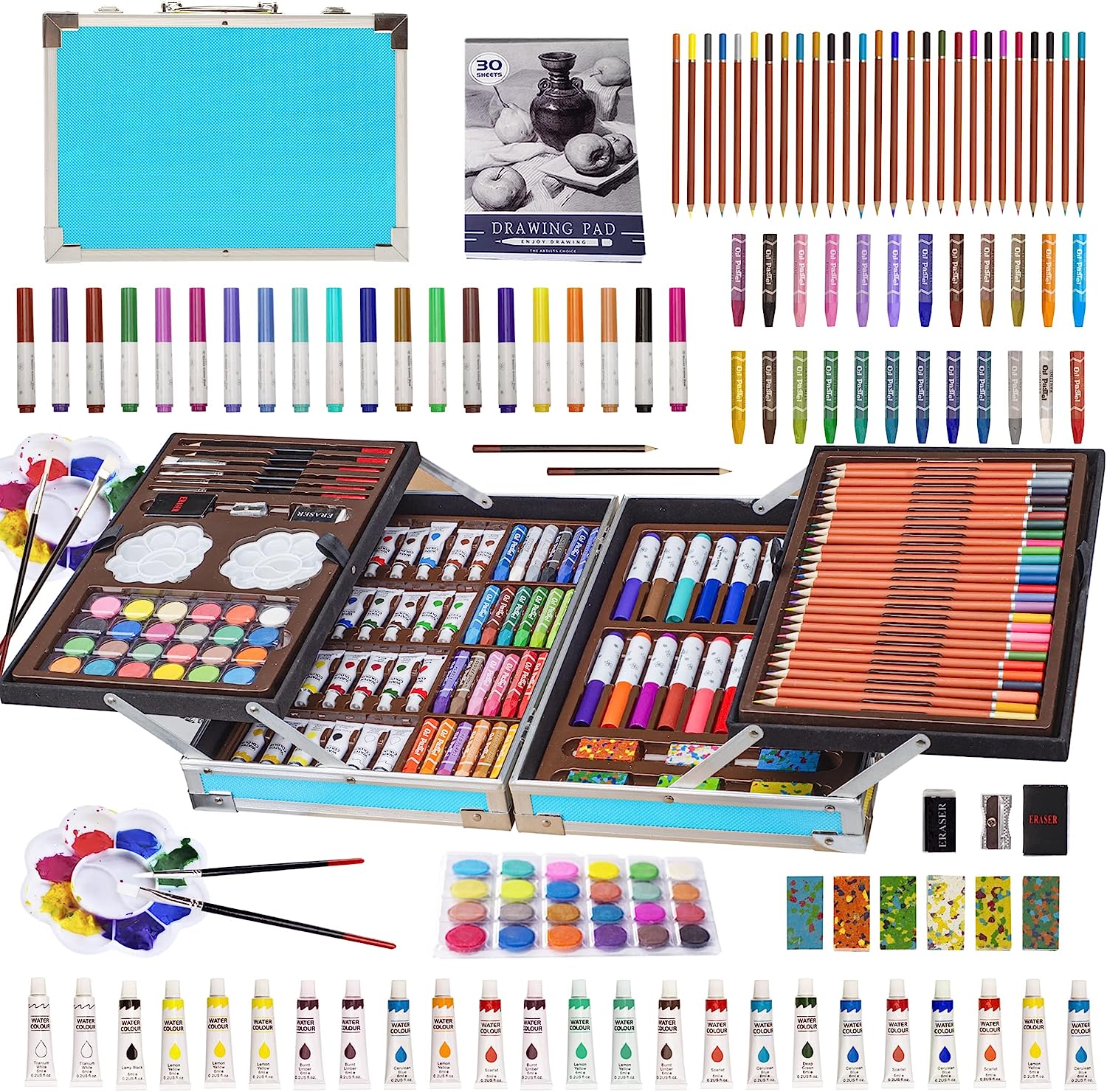 Art Supplies, Drawing Painting Art Kit, Gifts for Kids Girls Boys Teens, Art  Set