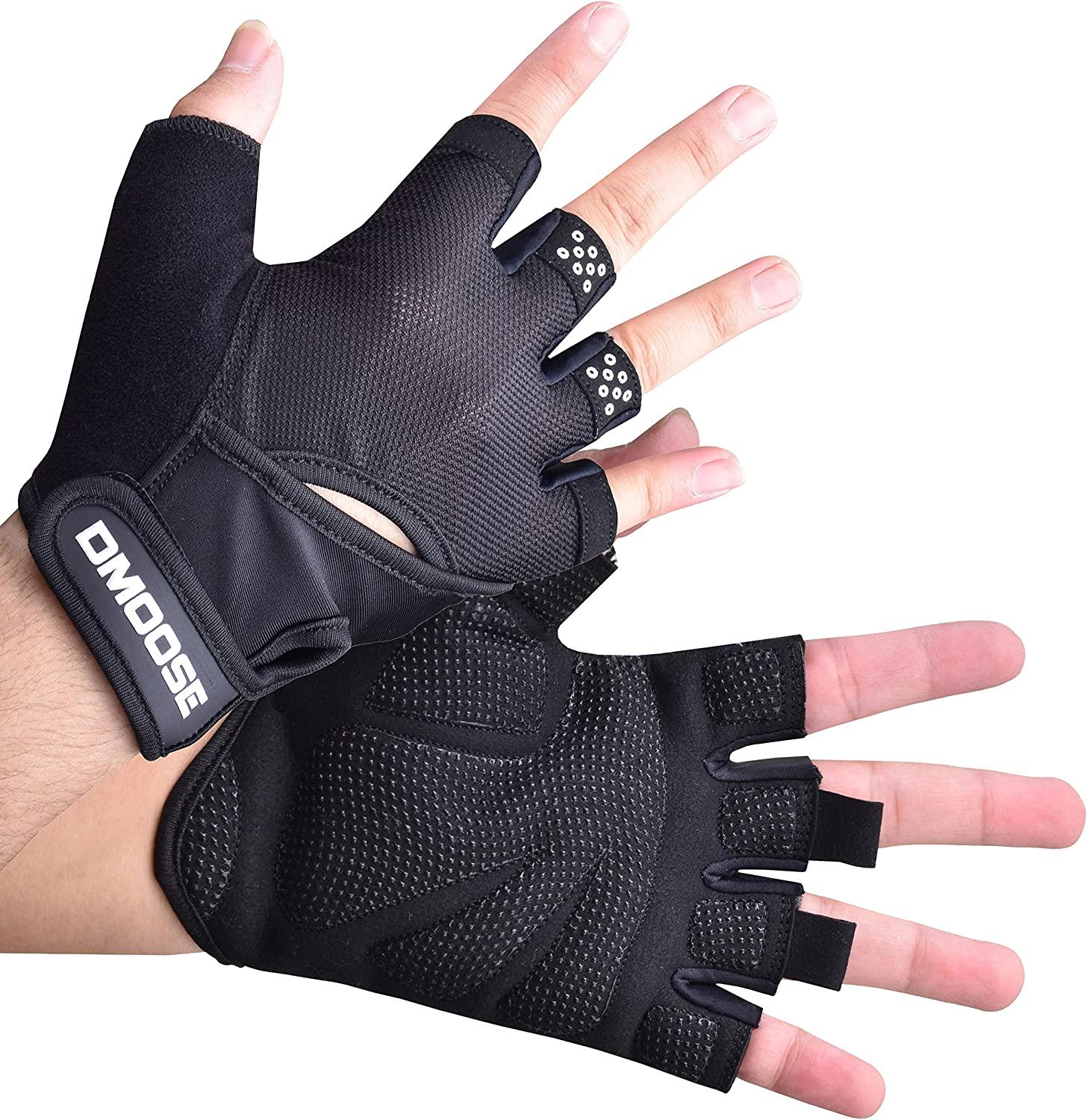 DMoose Workout Gloves for Men and Women Weight Lifting Gloves