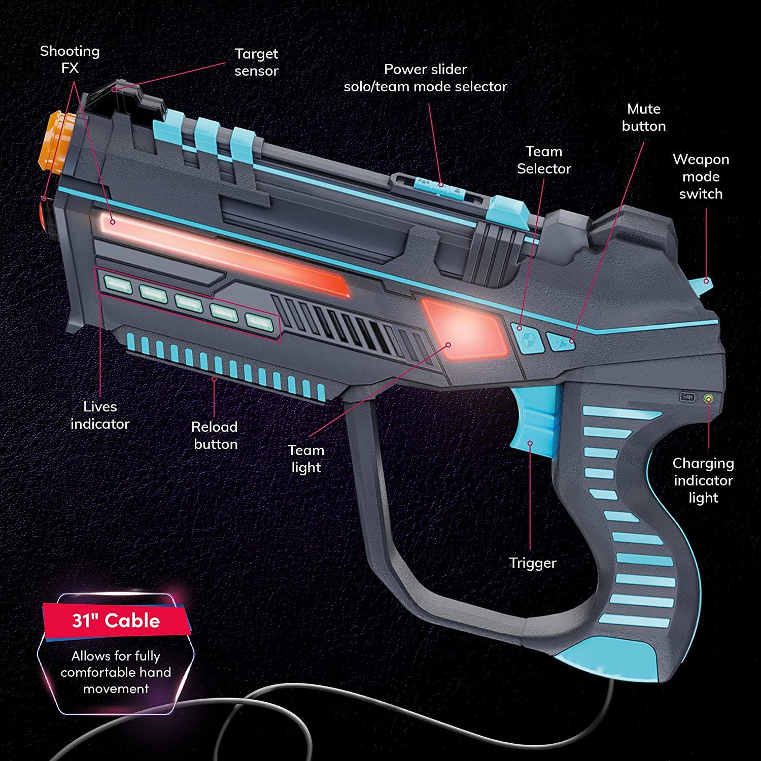 Laser tag set of 4 sales