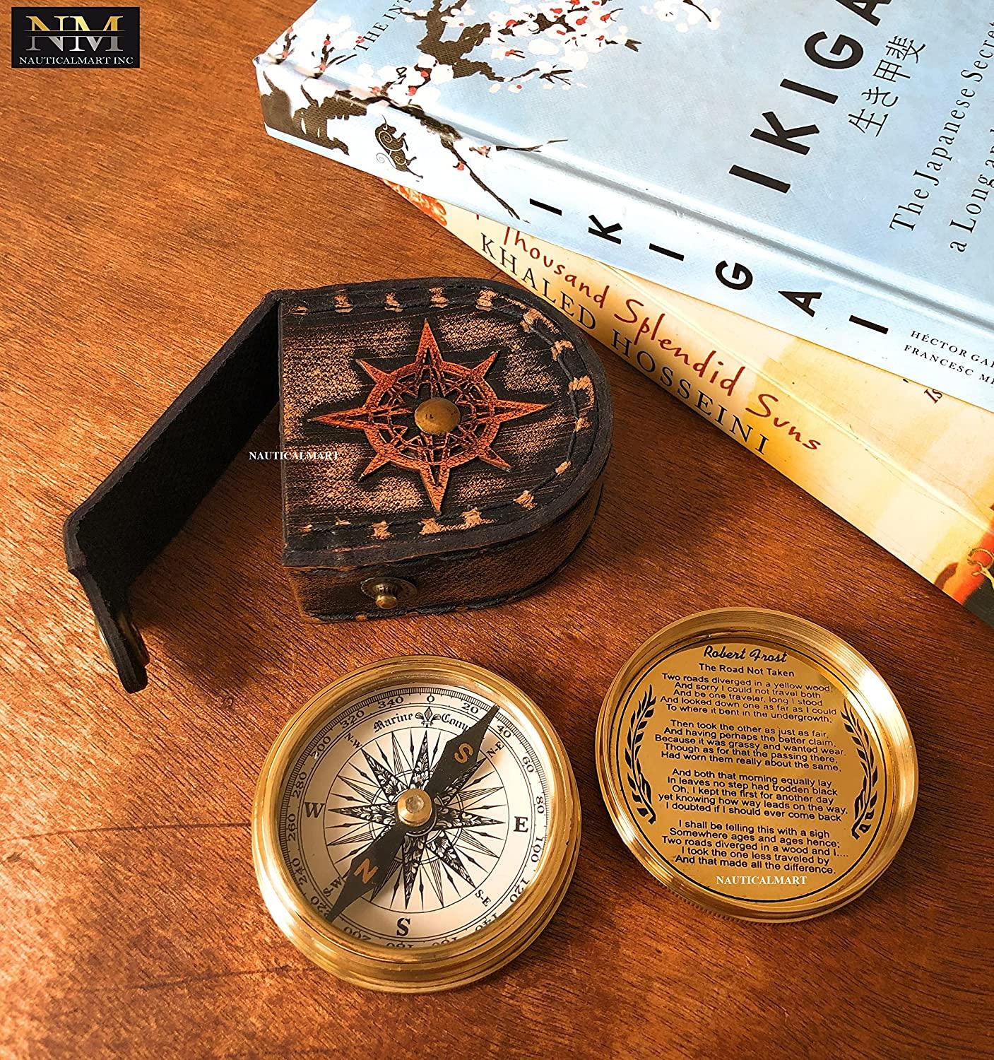 Engraved Compass, Customized Brass Compass as Gift – Gifts Hub Australia