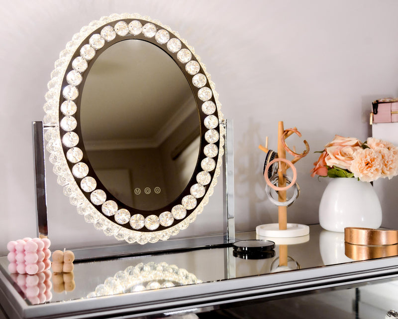 Hollywood Mirror with Lights - Gifts-Australia
