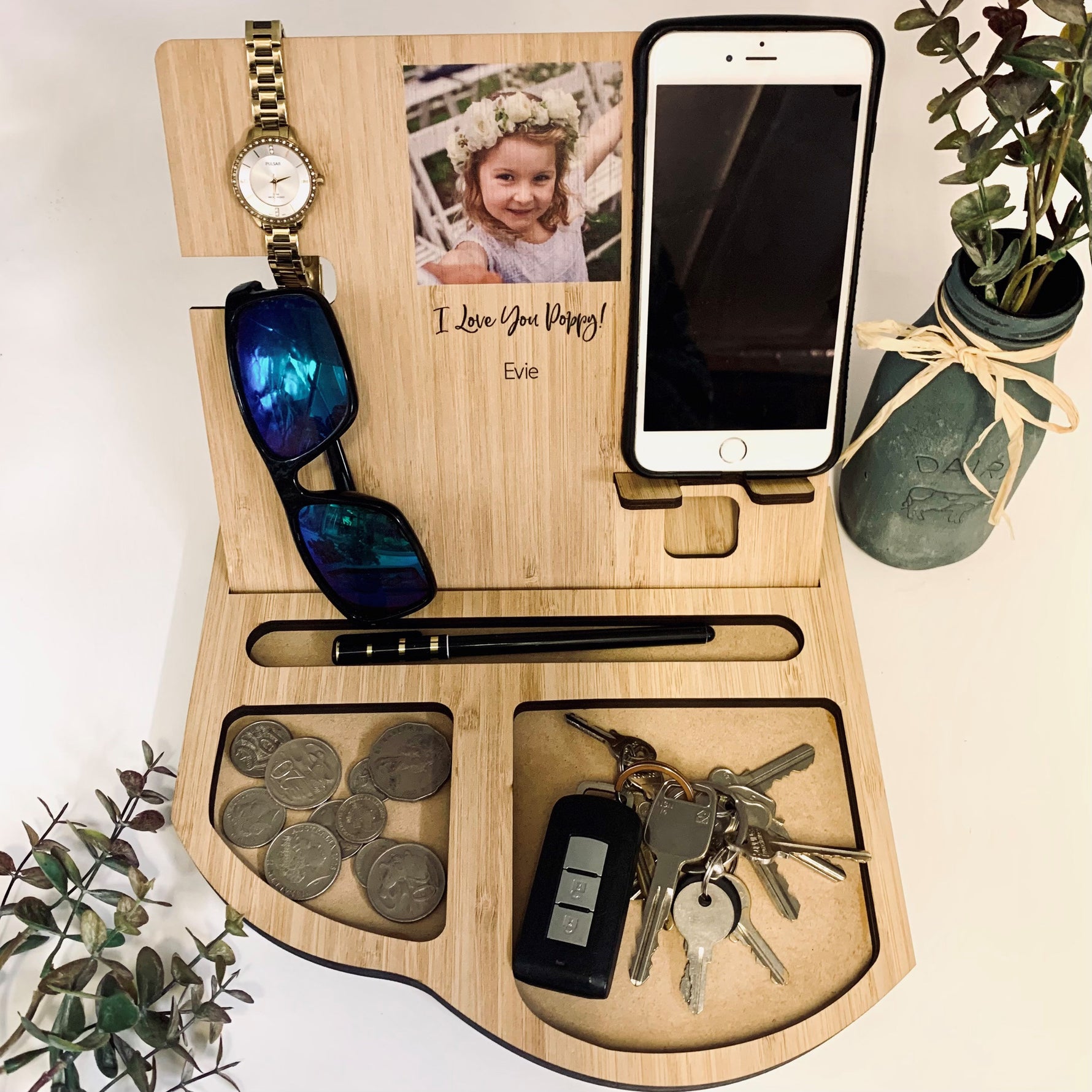 The Deluxe Man Stand Personalised Organiser